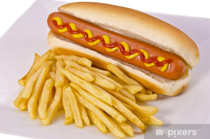 Hot Dog + frites