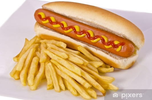 Hot Dog + frites